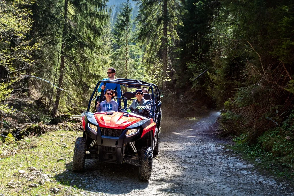 ATV trail tour through the preserve