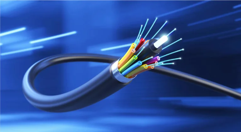 High-speed fiber optic cables installed underground at Graystones Preserve