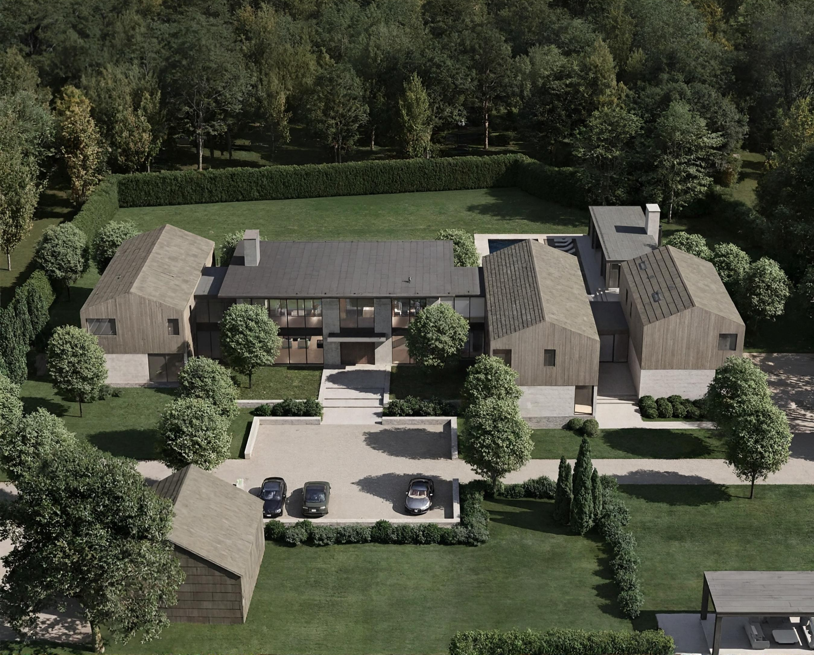 Grand luxury estate with natural materials