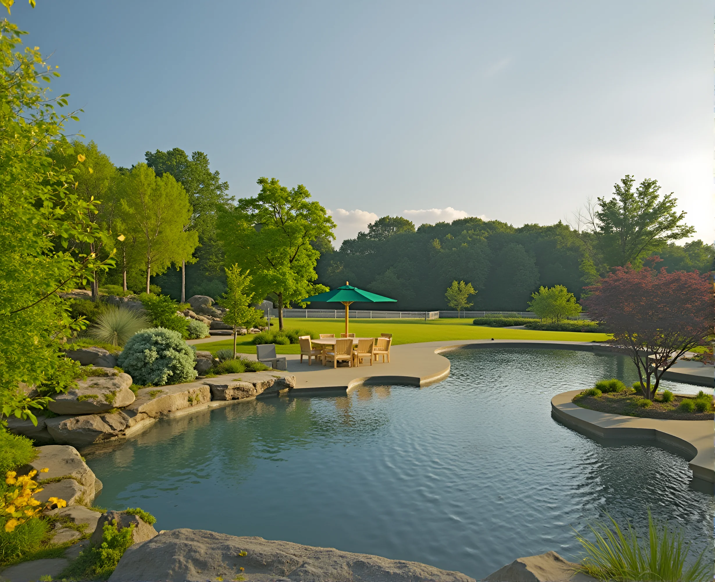 Pool and amenities at Graystones Preserve