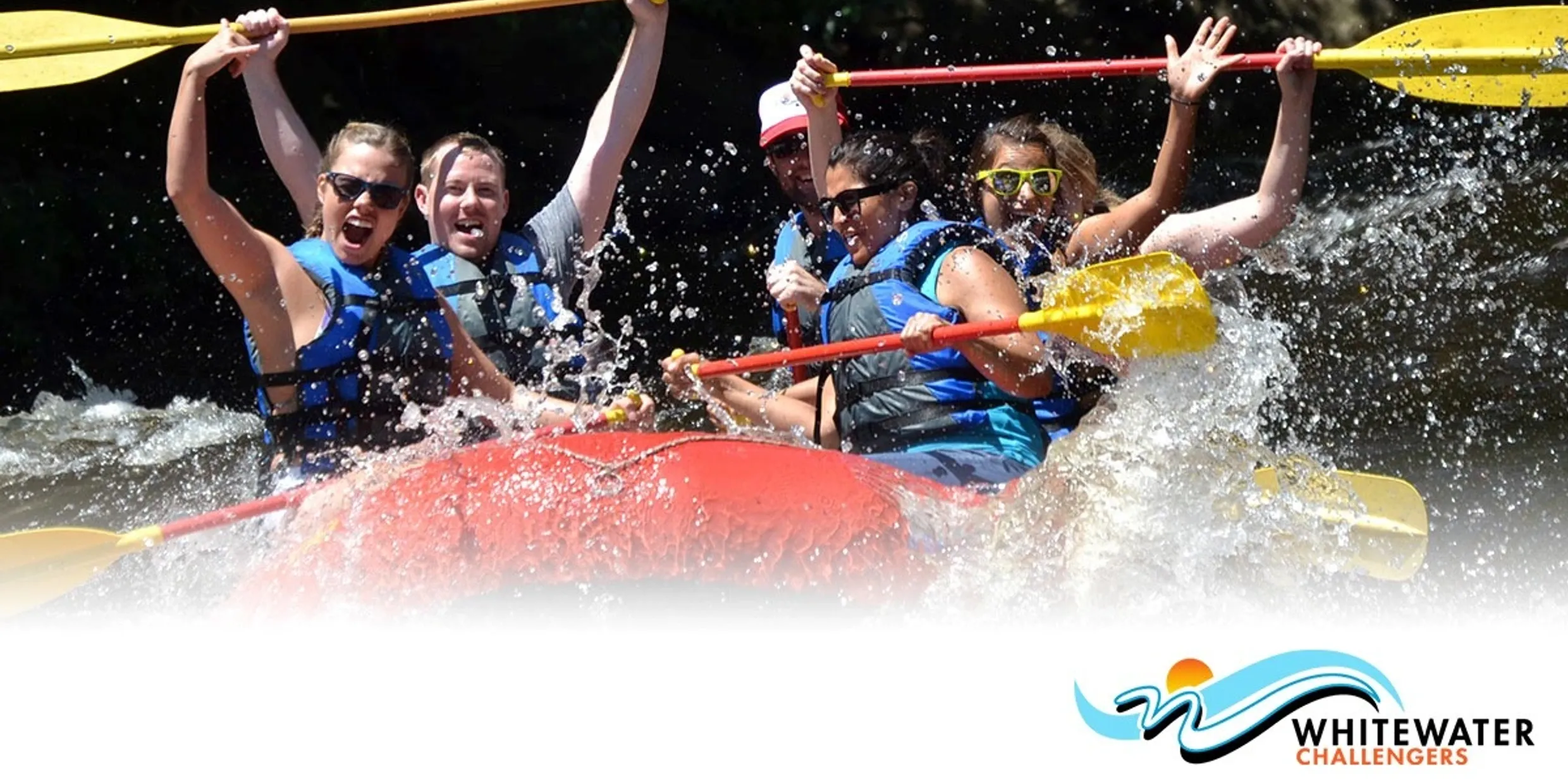Whitewater rafting adventure on the Lehigh River